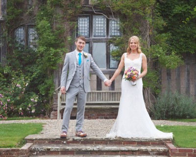 Bridal bouquet with summer flowers - East Sussex