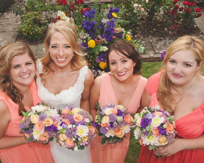 SUmmer flowers bouquets for bridesmaids - East Sussex