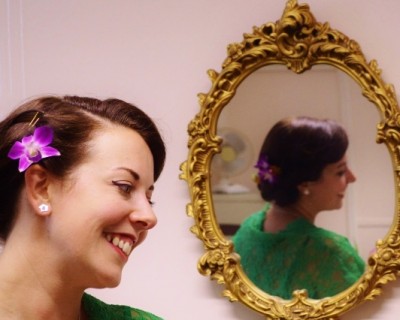 Tropical hair flowers - Surrey