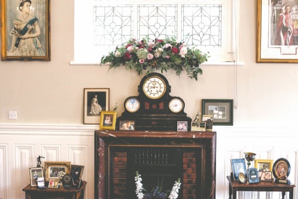 Windowsill flower arrangement at the claremont hotel