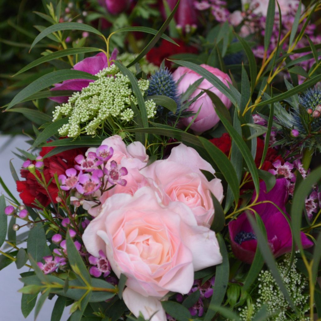 english scented roses for wedding flowers