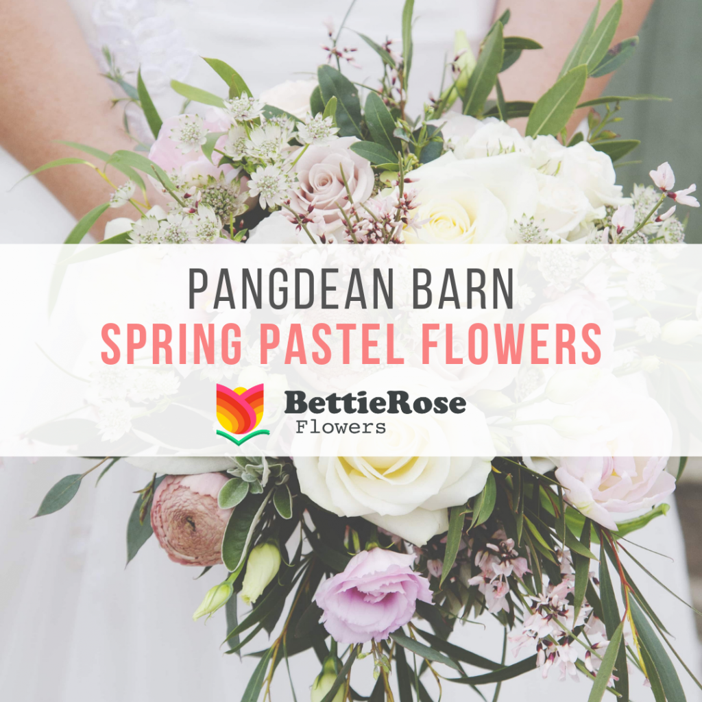 pangdean barn wedding flowers spring blog post