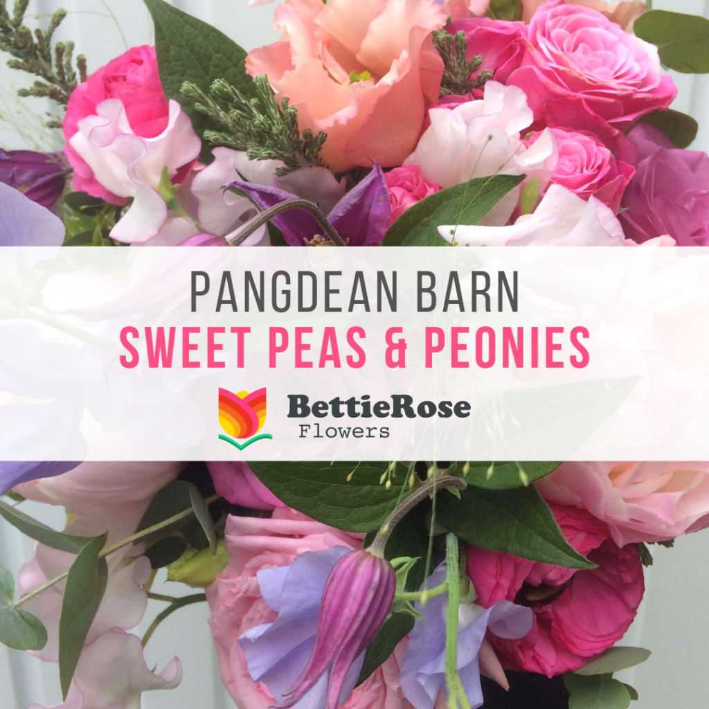 May wedding flowers at Pangdean Barn Brighton