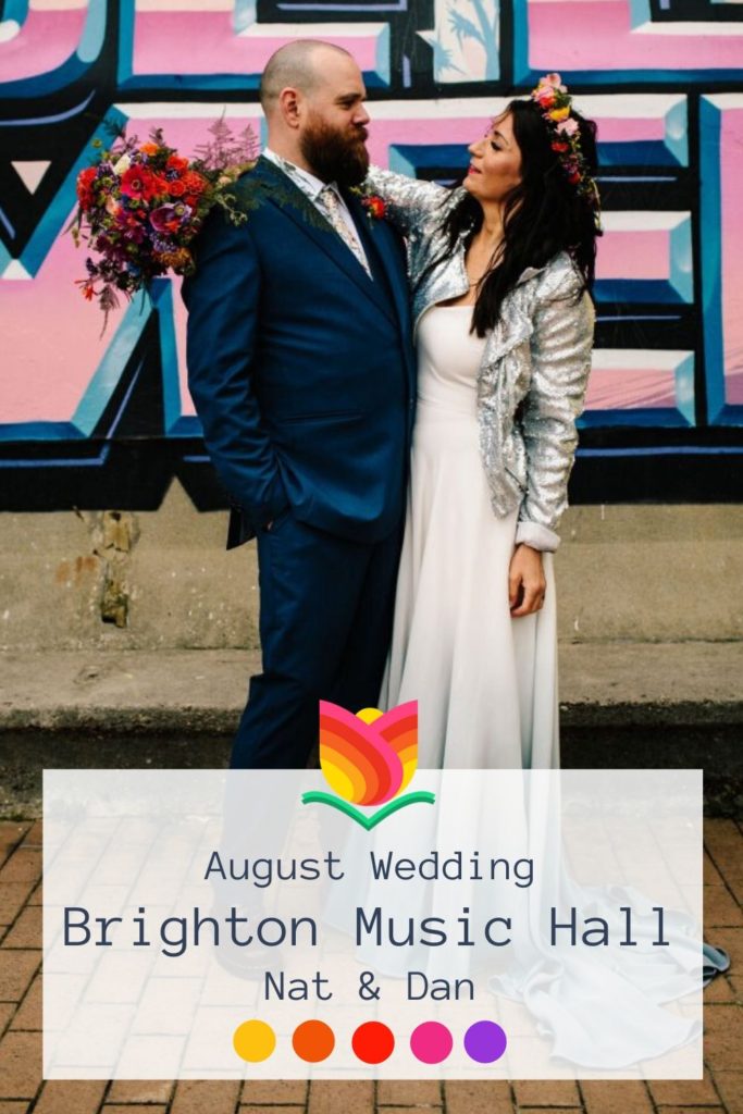 Brighton music hall wedding